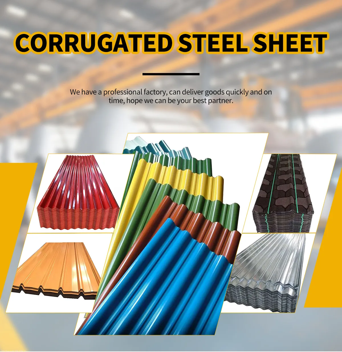 corrugated steel sheet